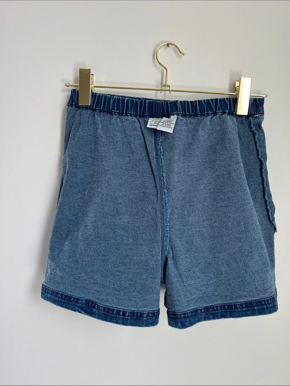 GreenDog | Kids Denim Skort with Floral Embroidery NWT Size 14